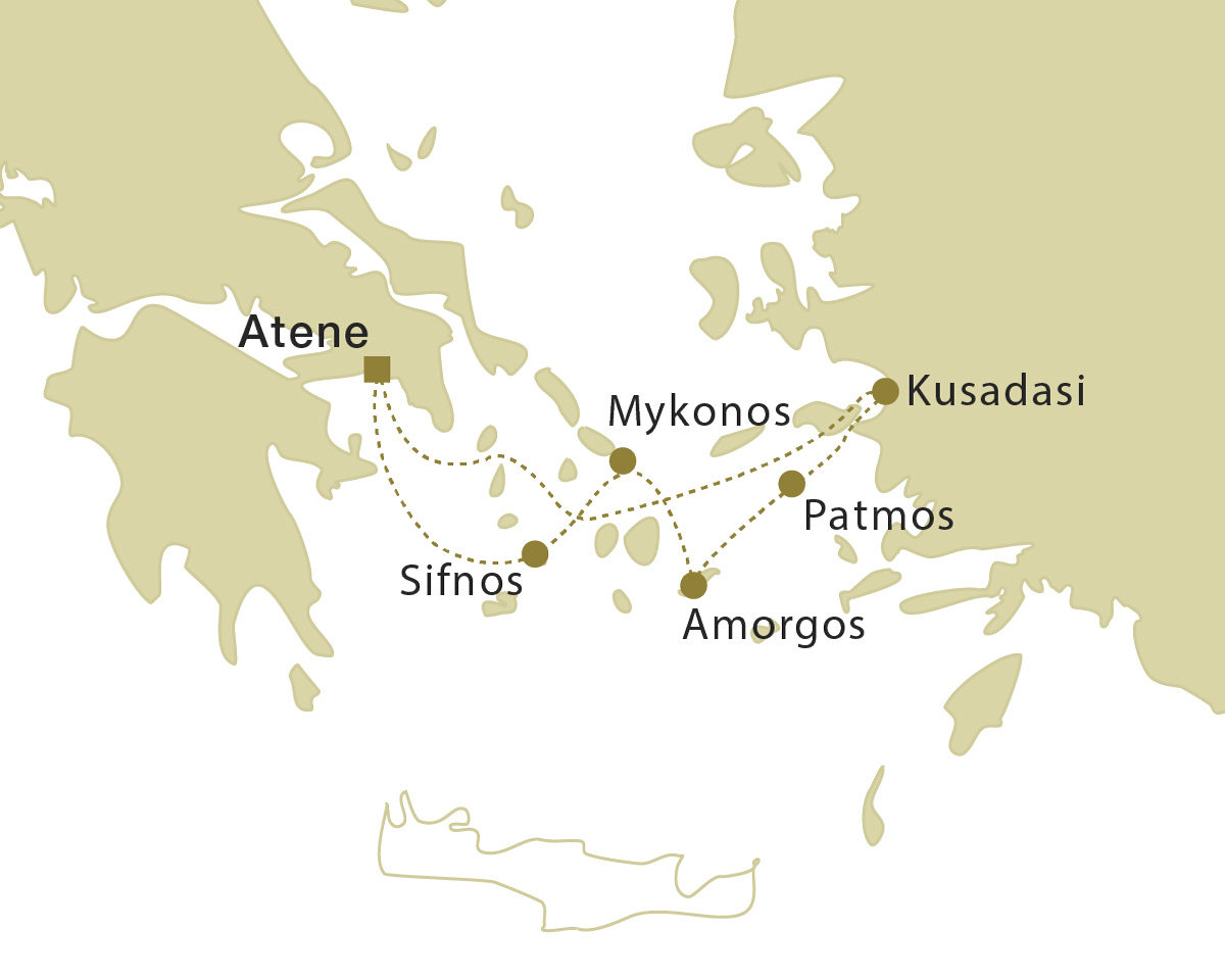 Crociera Isole Cicladi del Nord a bordo della Star Clippers