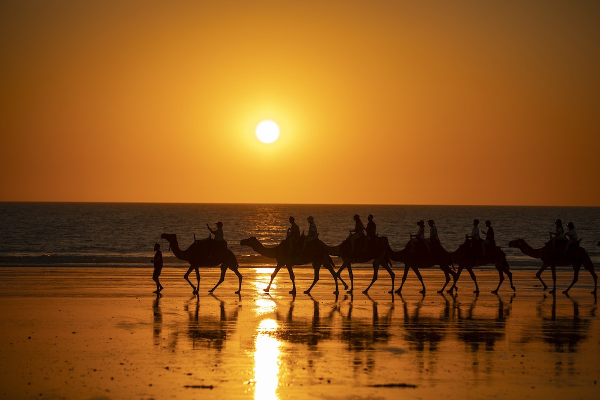 Arte e cultura aborigena Yawuru a Broome nel Kimberley del Western Australia, Australia